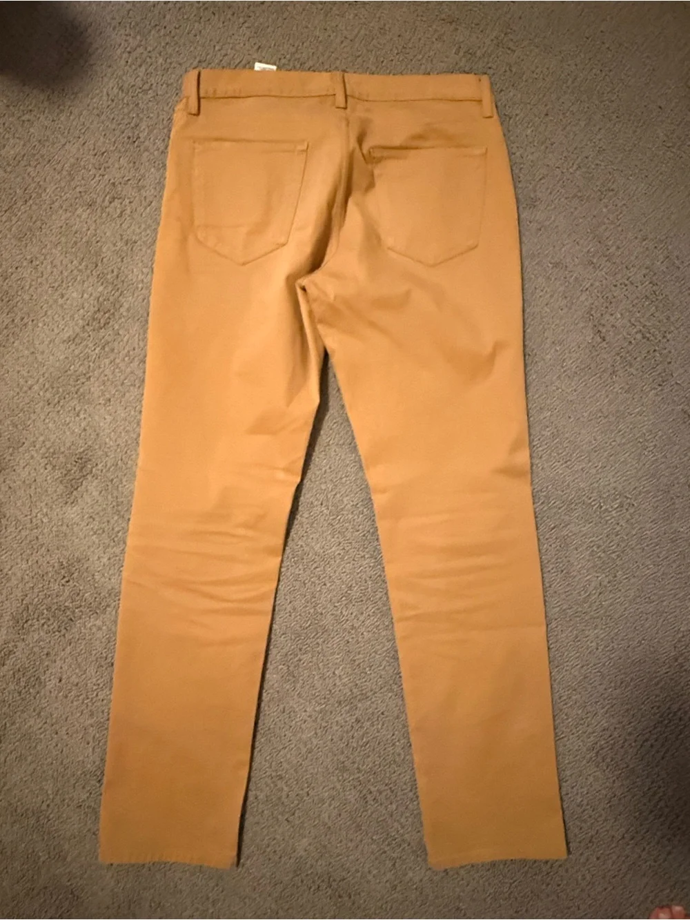 Banana Republic Traveler Mustard Yellow Skinny Pants slim fit 32x32